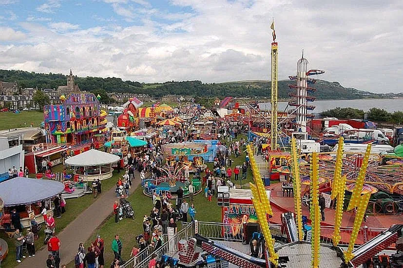 Burntisland Fairground Burntisland, Firth of Forth